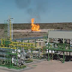 Planta Gas y Petroleo